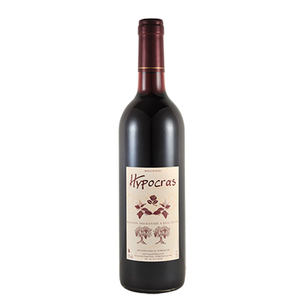 Hypocras - vin rouge aromatisé - Domaine de Champ Fleury